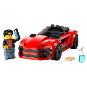 Lego City Red Sports Car Toy Vehicle Set 60448